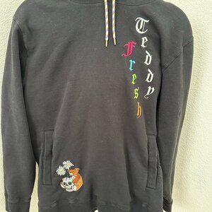 Teddy Fresh Black Crew Neck Sweater